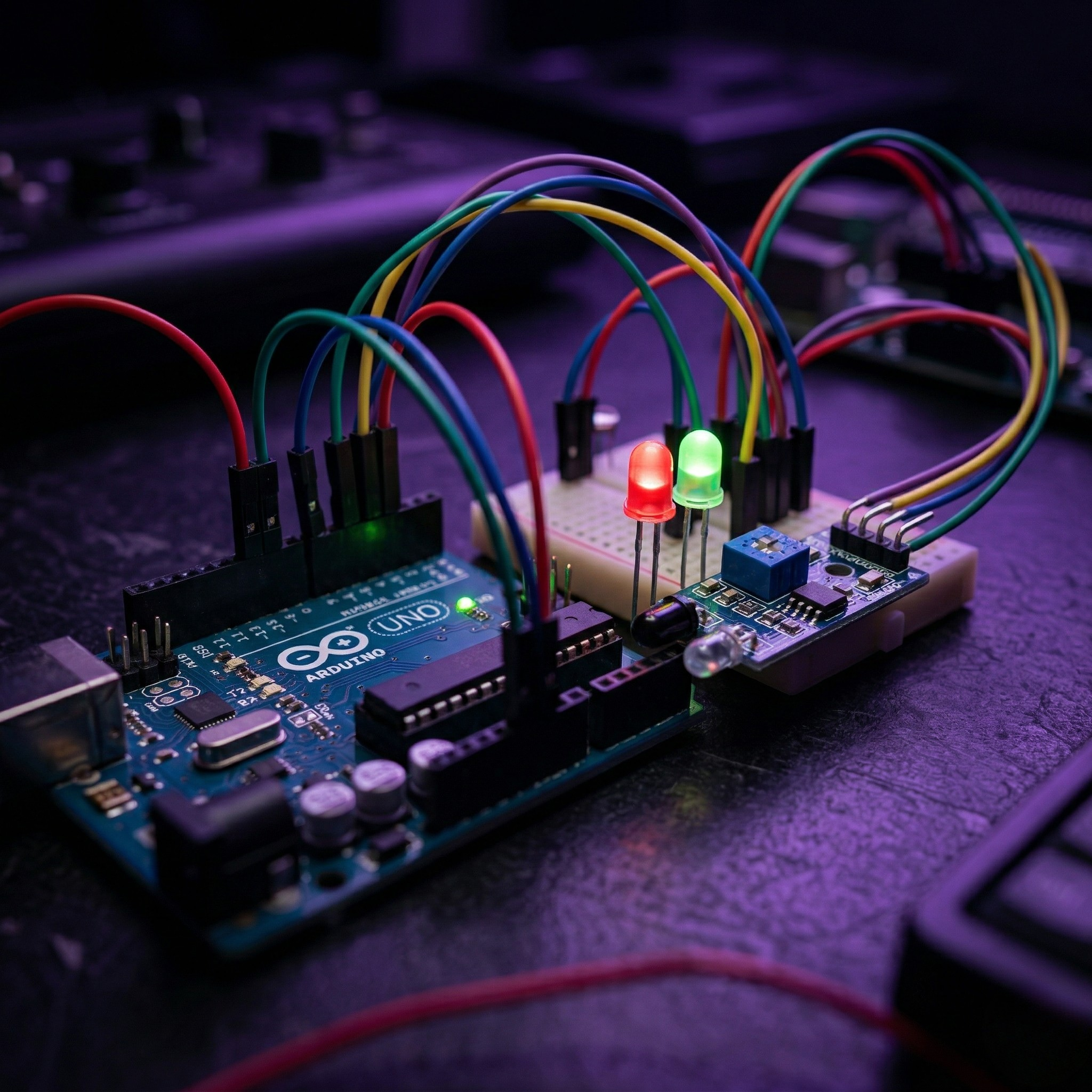 IoT Smart Parking Management System — Arduino and NodeMCU