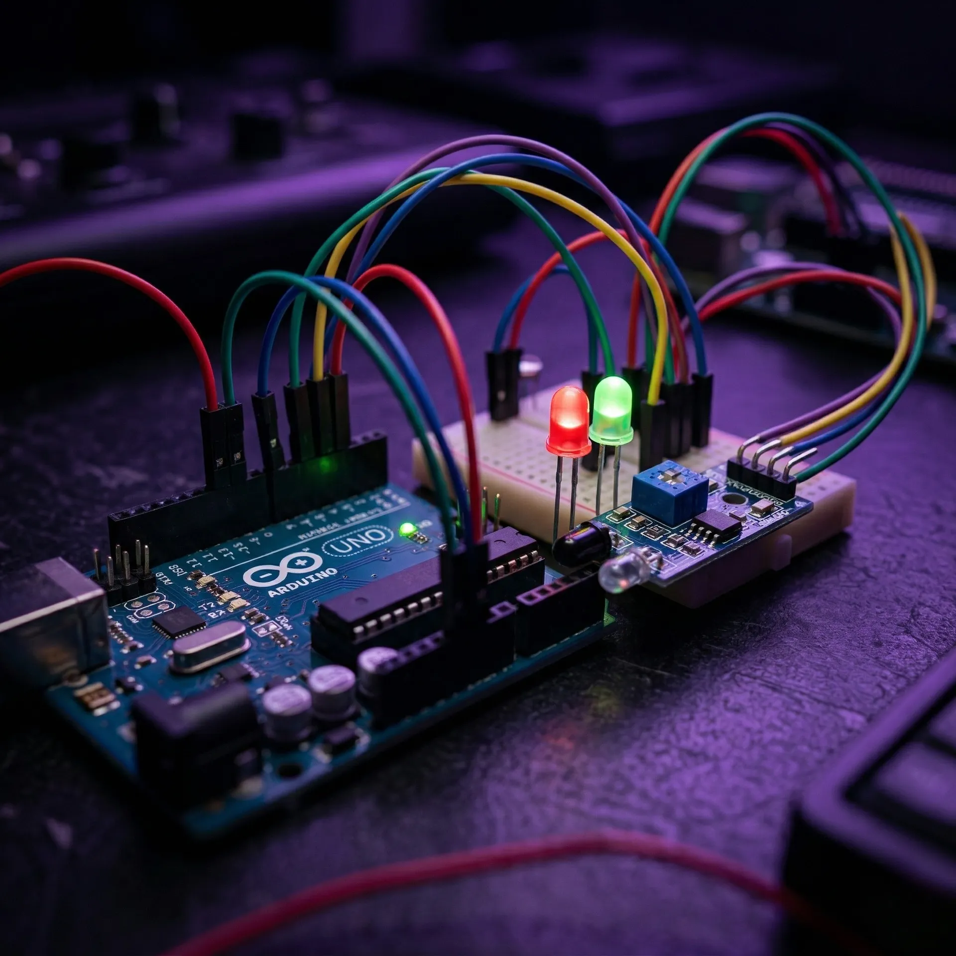 IoT Smart Parking Management System — Arduino and NodeMCU